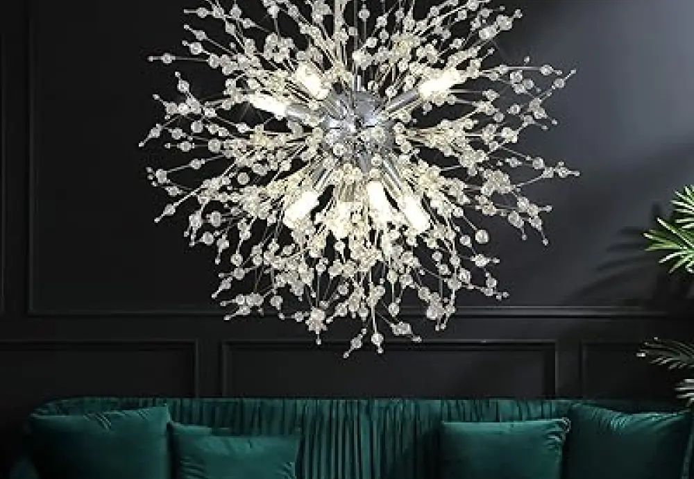 chandeliers art deco style